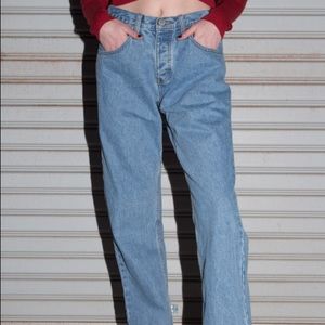 Eliana Medium Wash Brandy Melville Jeans